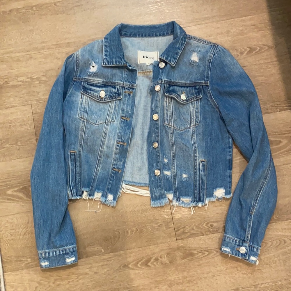 Cropped Jean jacket